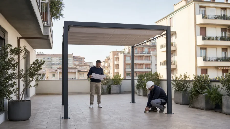Gazebo in condominio: permessi, distanze e autorizzazioni