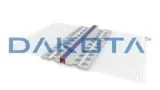 Giunto di dilatazione per cappotto in PVC 6mm con rete