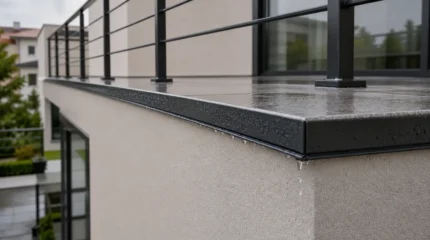 Gocciolatoio del balcone: funzione, tipi, posa, difetti e riparazione
