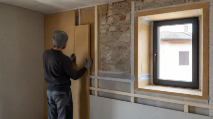 Isolamento termico interno: materiali, spessori, condensa e ponti termici