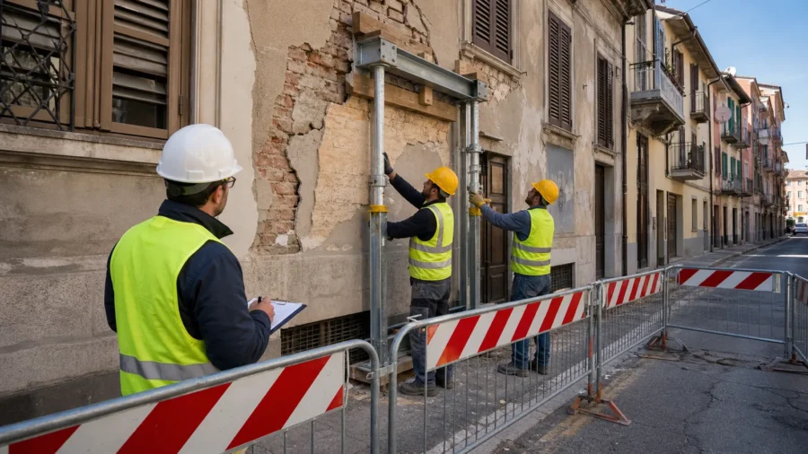 Interventi urgenti di messa in sicurezza: opere immediate e comunicazioni necessarie