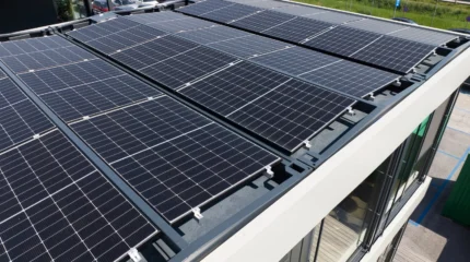 Modulo fotovoltaico per prefabbricati modulari