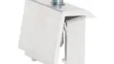 Morsetto terminale per moduli fotovoltaici con cornice