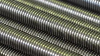 Officina Bonacina barre filettate prodotte tramite rullatura