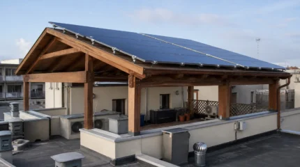 Pannelli fotovoltaici sulla tettoia abusiva: non evitano la demolizione