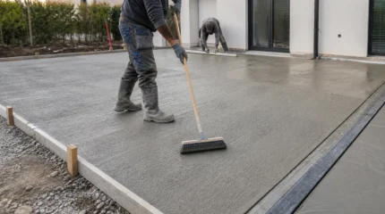 Pavimento esterno in cemento: sottofondo, finiture, giunti, pendenze e costi
