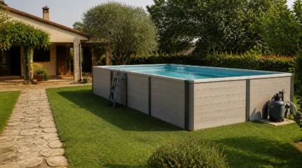 Piscina fuori terra: normativa, permessi e distanze