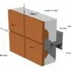 PIZ Standard: rivestimento isolante a secco per facciate