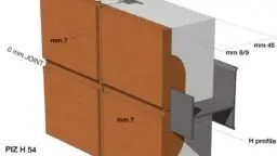 PIZ Standard: rivestimento isolante a secco per facciate