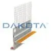 Profilo per cappotto e finestra regolabile in PVC 3D FLEX