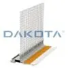 Profilo per cappotto e finestra in PVC 3D pro con rete