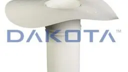 Bocchettone di scarico in PVC