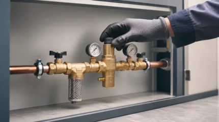 Riduttore di pressione dell’acqua: regolazione, installazione e guasti