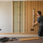 Rivestimento della parete in legno: sistemi, supporti, posa e manutenzione
