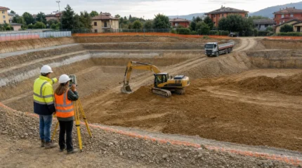 Scavo di sbancamento: calcolo, sicurezza, costi e terre