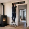 Stufa a pellet canalizzata: funzionamento, installazione, consumi e costi