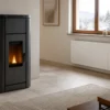 Stufa a pellet idro: funzionamento, collegamento ai termosifoni, consumi e prezzi