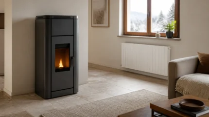 Stufa a pellet idro: funzionamento, collegamento ai termosifoni, consumi e prezzi
