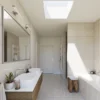 Tende esterne parasole per finestre per tetti piani con vetro esterno curvo o piano VELUX