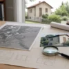 Confronto tra fotografia aerea, planimetria e immobile per verificarne la preesistenza