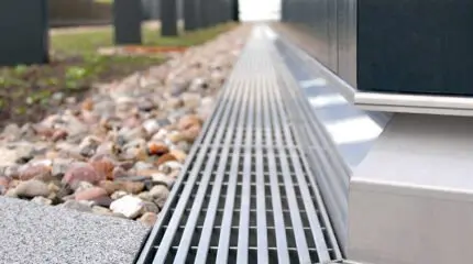 ACO Profiline: canali di drenaggio per facciate e terrazze