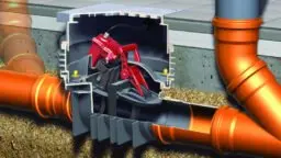 ACO Quatrix-K: valvola antiriflusso per acque nere