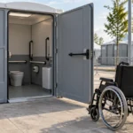 Bagni mobili accessibili: requisiti, spazi, posizionamento e gestione