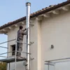 Canna fumaria in acciaio inox: parete singola o doppia e posa