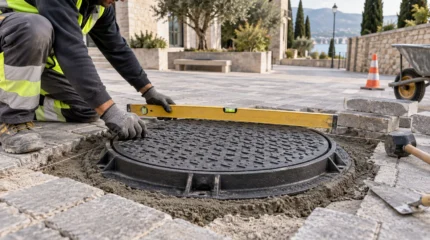 Chiusini in ghisa: classi EN 124, luce netta, posa e rumorosità