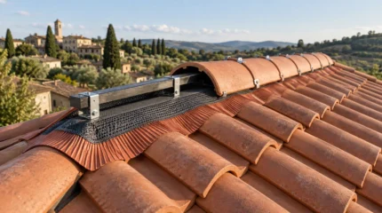 Colmo ventilato: componenti, posa, ingresso dell’aria e manutenzione