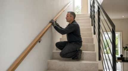 Corrimano per scale: altezza, materiali, fissaggi e requisiti di sicurezza