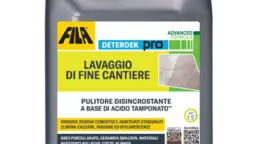 FILA Deterdek Pro: detergente acido per il lavaggio di fine cantiere