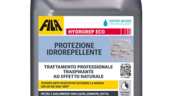 FILA Hydrorep Eco: idrorepellente per pietra, cotto e cemento