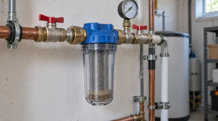 Filtro a sedimenti per l’acqua di casa: micron, portata e sostituzione