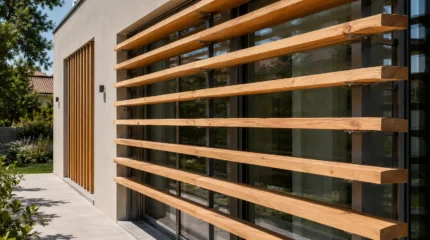 Frangisole in legno: essenze, dimensionamento e manutenzione