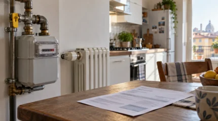 Gas agosto 2026: spesa tipo +6,9% nella tutela vulnerabili