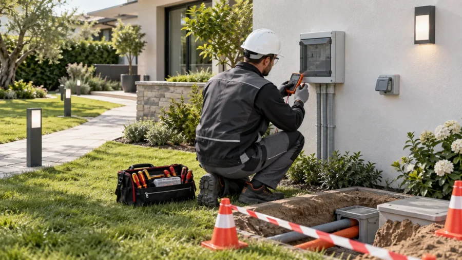Impianto elettrico esterno: gradi IP, cavi, protezioni, posa e manutenzione