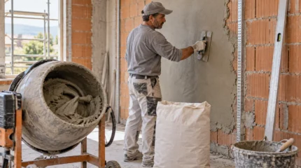 Intonaco premiscelato: tipi, scelta, preparazione, applicazione e consumi