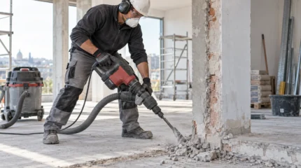 Martello demolitore: energia, peso, scalpelli, vibrazioni e scelta