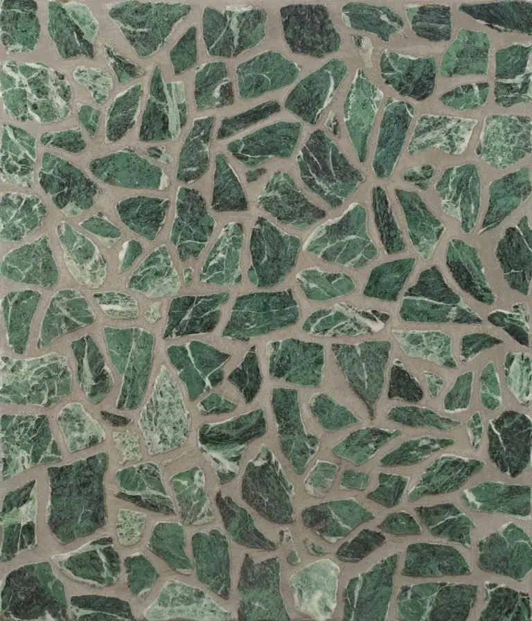 Palladiana in marmo verde