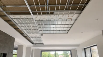 Pannelli radianti a soffitto: resa, posa e raffrescamento