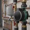 Pompa di circolazione elettronica montata su un circuito di riscaldamento