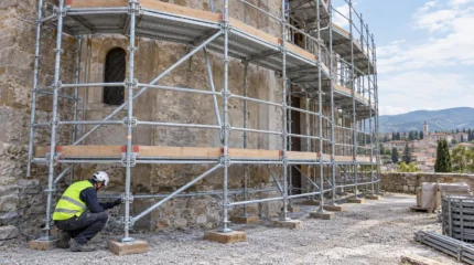 Ponteggio multidirezionale: componenti, montaggio, geometrie, verifiche e costi