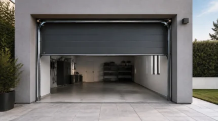 Porta sezionale per garage: pannelli, guide, isolamento e costi