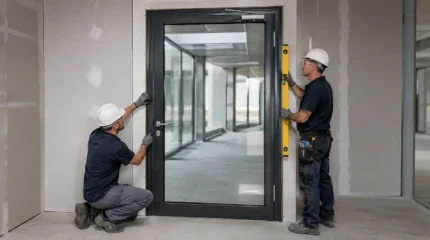 Porta tagliafuoco vetrata: classi, vetri, telai e posa