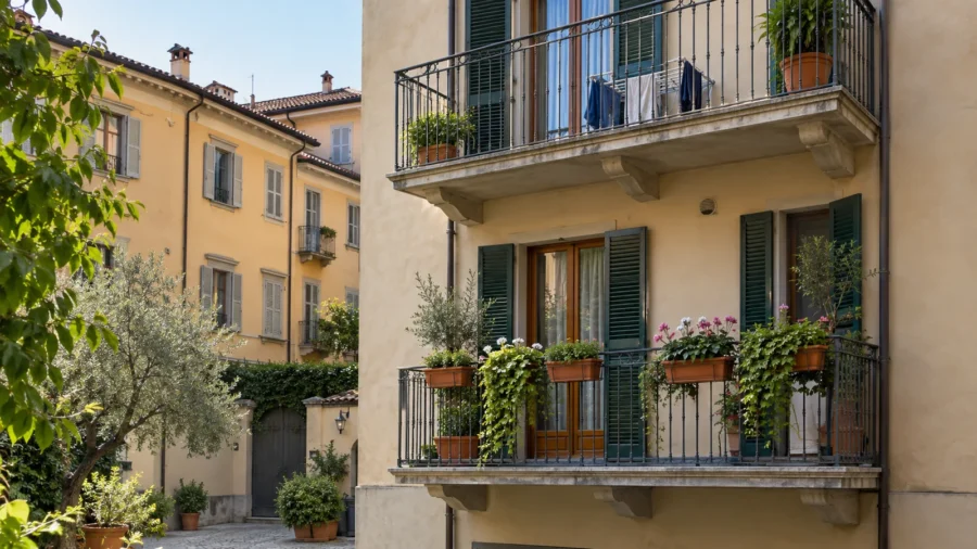 Oggetti e acqua dal balcone: responsabilità e cosa fare