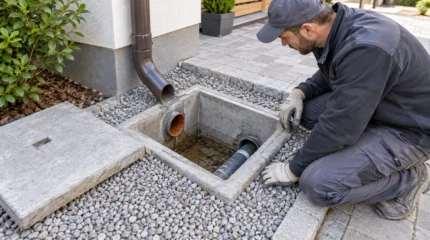 Pozzetto per acque bianche: raccolta, sedimentazione e collegamenti