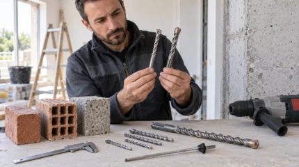 Punte da muro: materiali, attacchi, diametri e foratura corretta