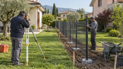 Recinzione sul confine: distanze, proprietà, accordi, permessi e spese