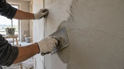 Rete porta-intonaco: materiali, fissaggi, sormonti e casi d’uso